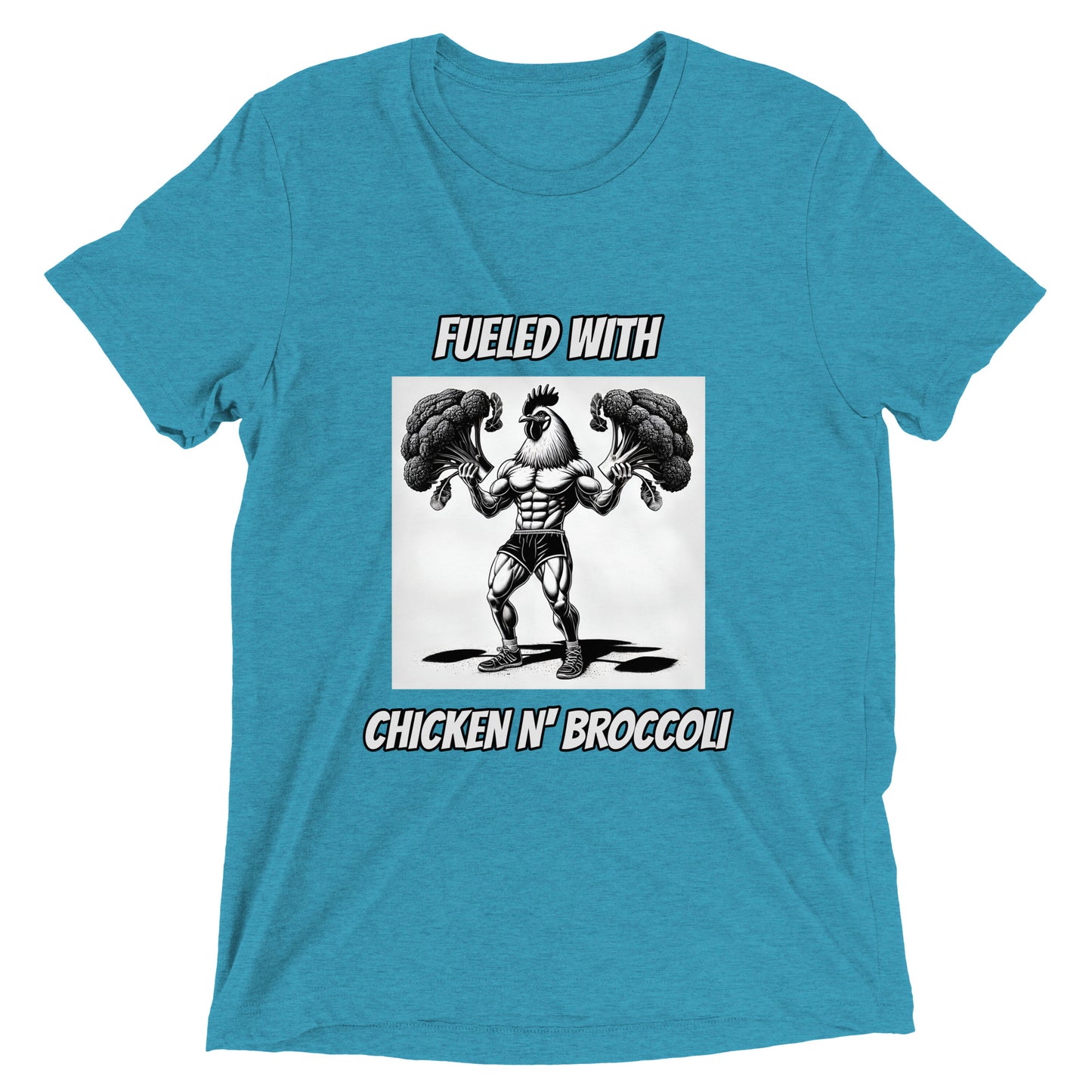 Chicken and Broccoli - Short sleeve t-shirt