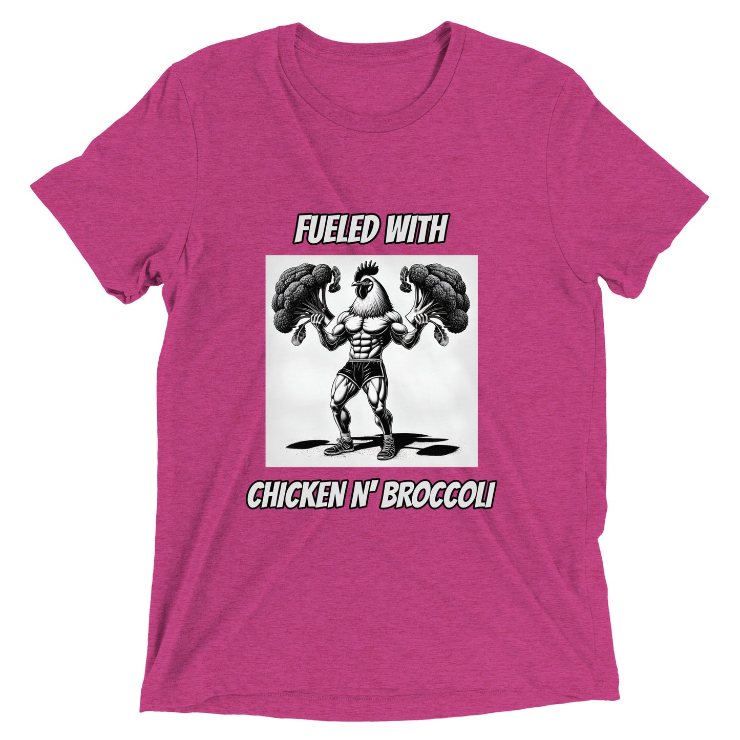 Chicken and Broccoli - Short sleeve t-shirt