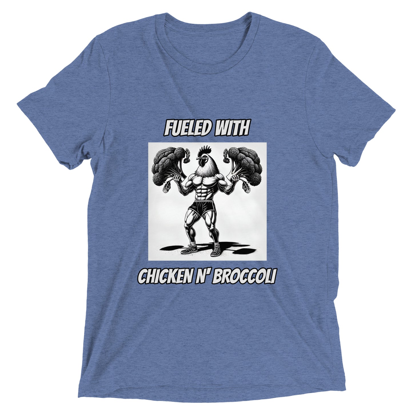 Chicken and Broccoli - Short sleeve t-shirt