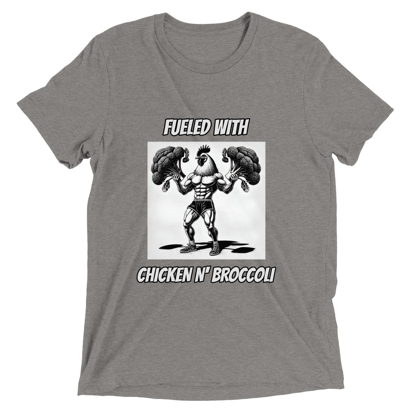 Chicken and Broccoli - Short sleeve t-shirt