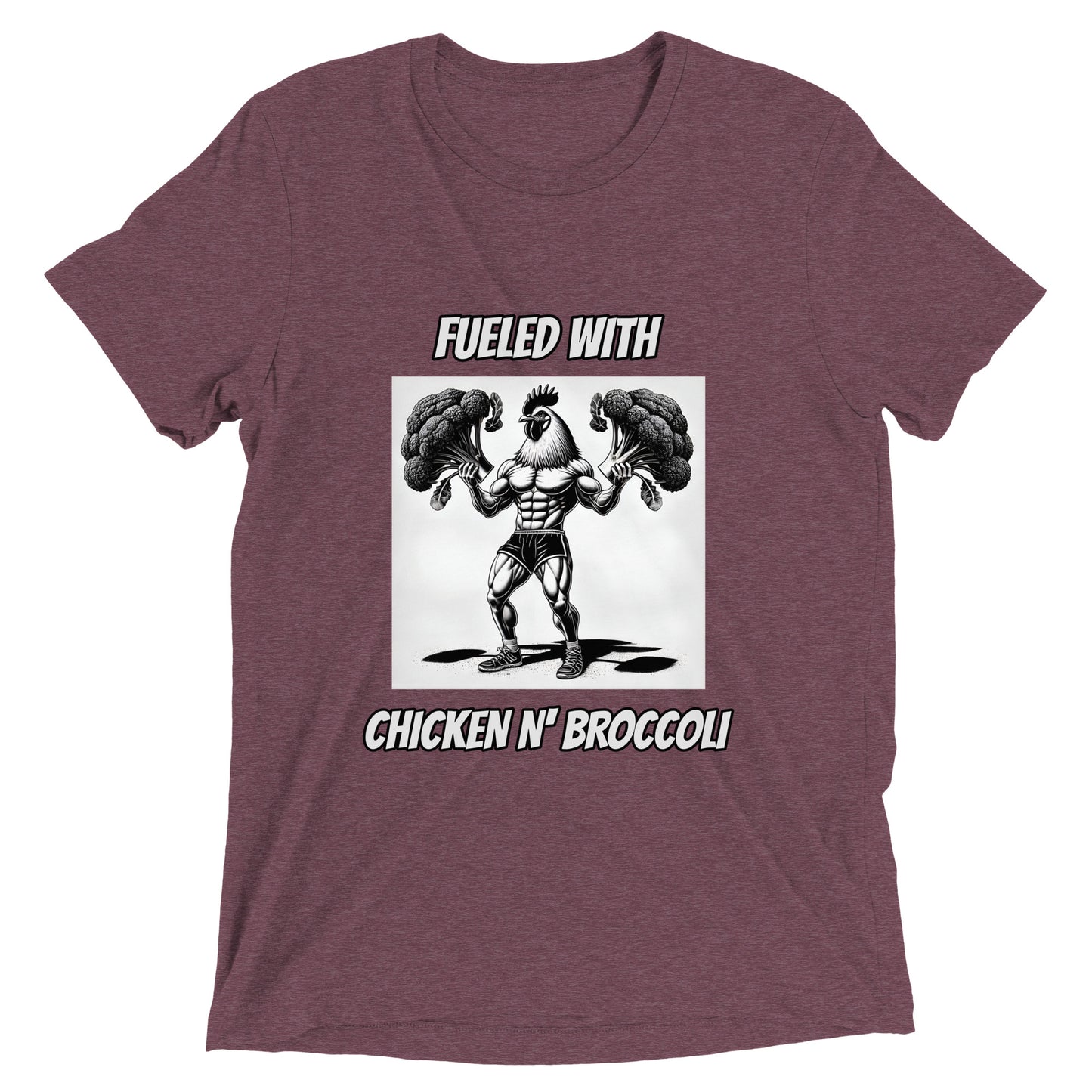 Chicken and Broccoli - Short sleeve t-shirt