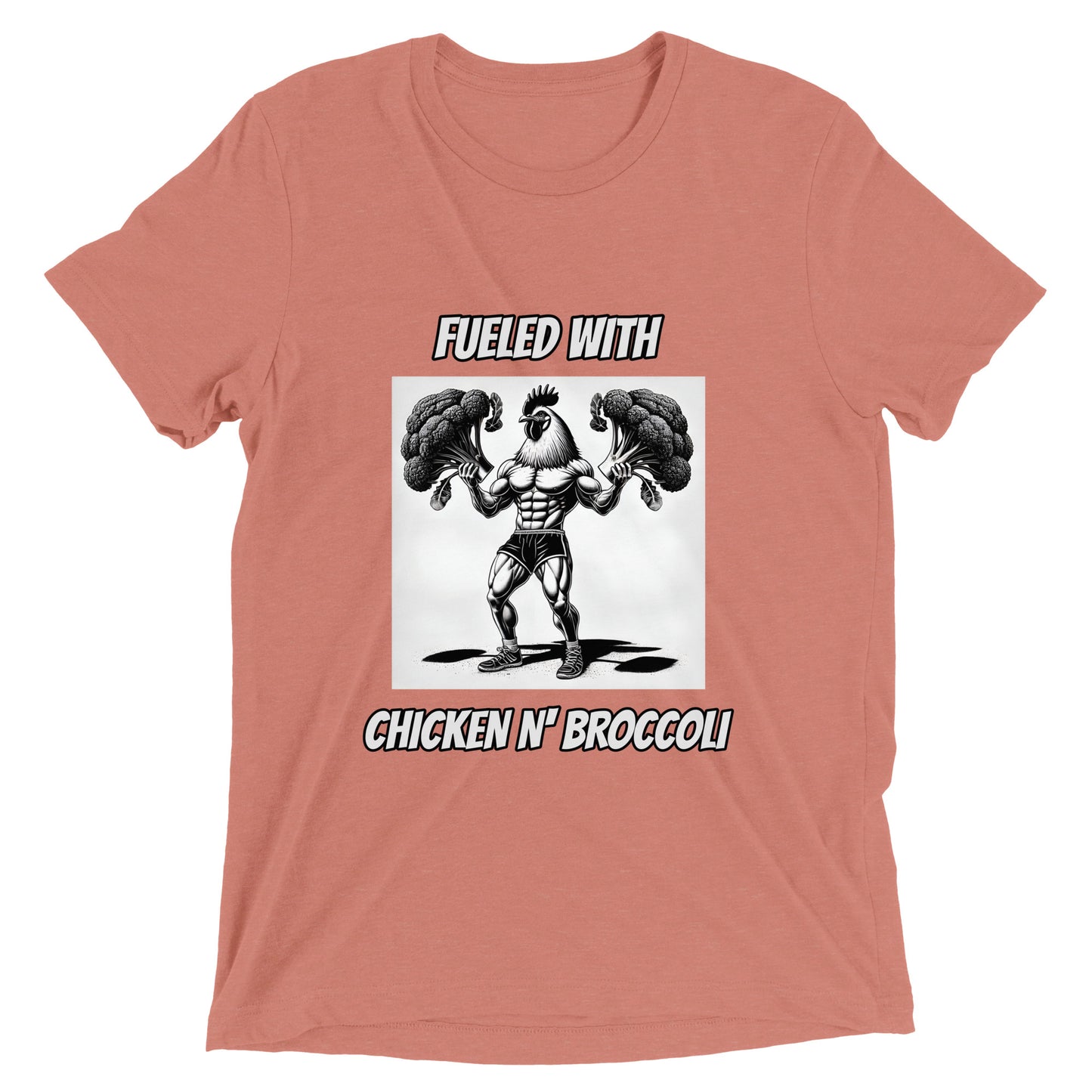 Chicken and Broccoli - Short sleeve t-shirt