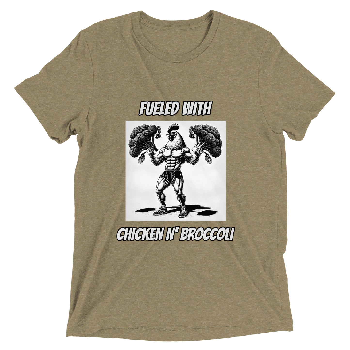 Chicken and Broccoli - Short sleeve t-shirt