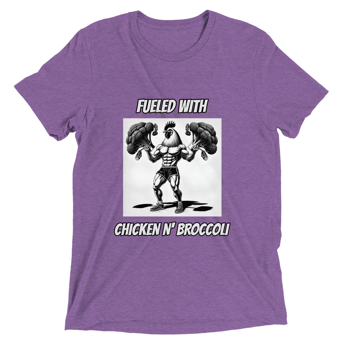 Chicken and Broccoli - Short sleeve t-shirt